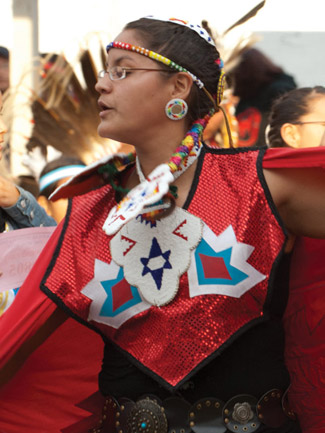 Indigenous dancing
