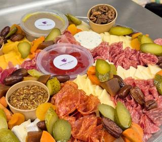 A selection of food from Hungry Heart Cafe