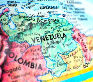 A map of Venezuala
