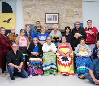 A group participants and staff at the Northern Ministers Retreat