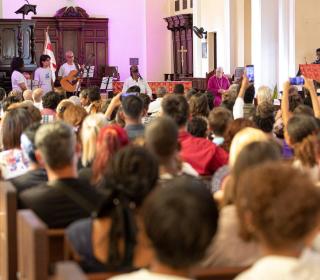 Palm Sunday service Consejo de Iglesias de Cuba 