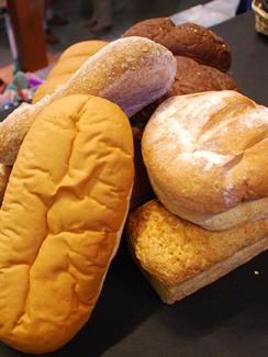 Photo of bread in a basket