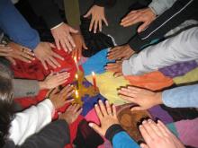 People from a variety of backgrounds come together to fight racism.