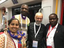 Some of the chaplains at the 22nd International AIDS Conference.