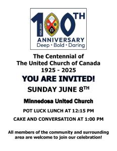 Minnedosa United Invitation