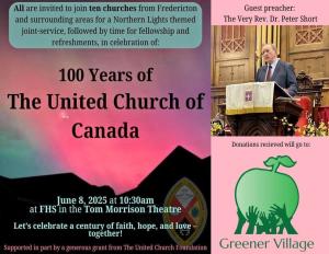 United Churches in Fredericton Invitation