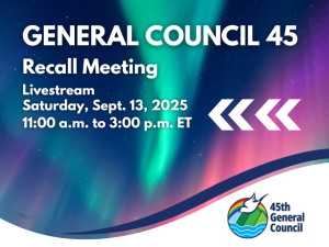 GC45 Recall Meeting, Sept. 13, 2025