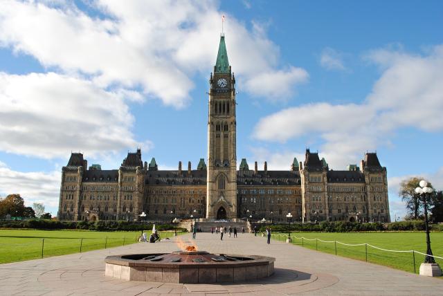 Centennial Flame on Parliament Hill