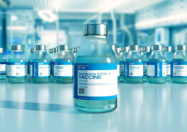COVID-19 vaccine vials