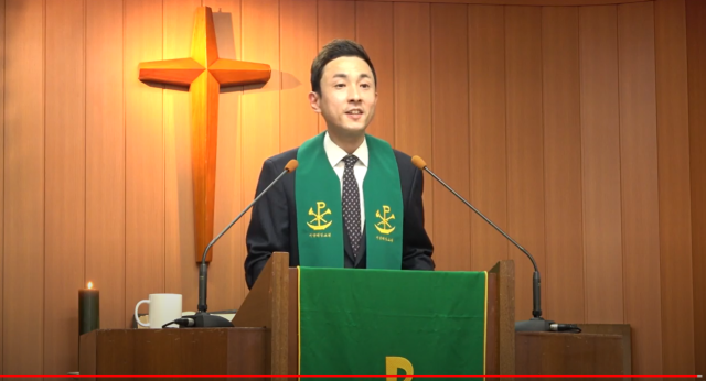 PROK's Rev. JeShin Yang, preaching online at Seoul First Presbyterian Church