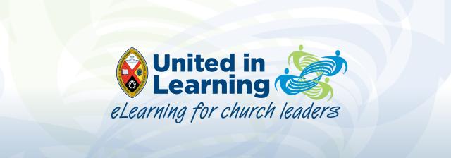 United in Learning Logo: E-learning for church leaders