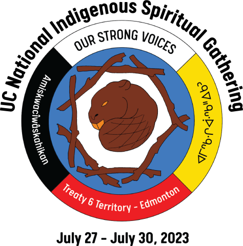 Logo for the National Indigenous Spiritual Gathering 2023