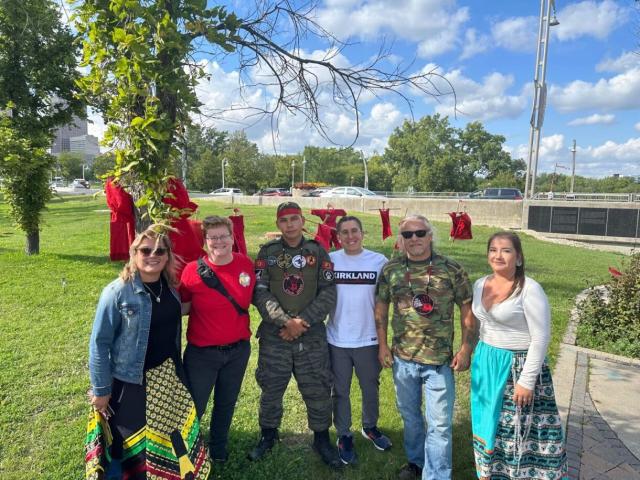 Camp Morgan attendees and their supporters