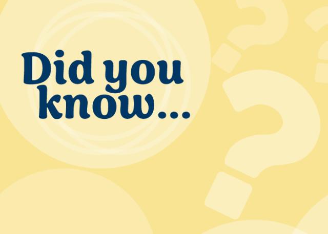 Did You Know? –