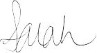 Sarah's Signature