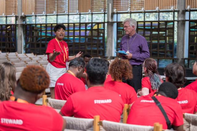 WCC Stewards at Central Committee, Geneva