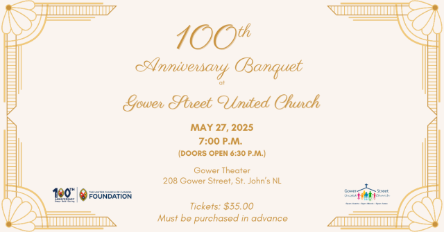 Gower Centennial Invite