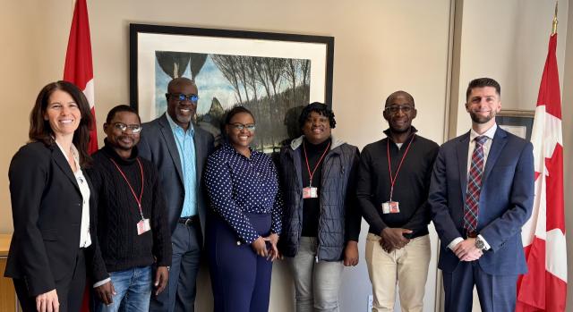Members of the CHC pose together in Pretoria