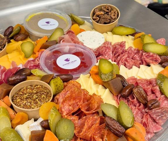 A selection of food from Hungry Heart Cafe