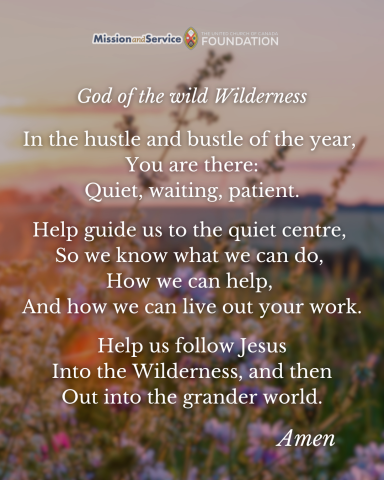 2026 Mission and Service Easter Prayer