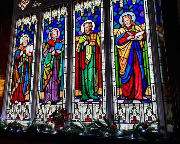 Chipman United Church window