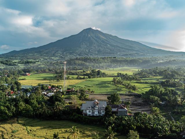 Mt. Kanlaon in the Philippines