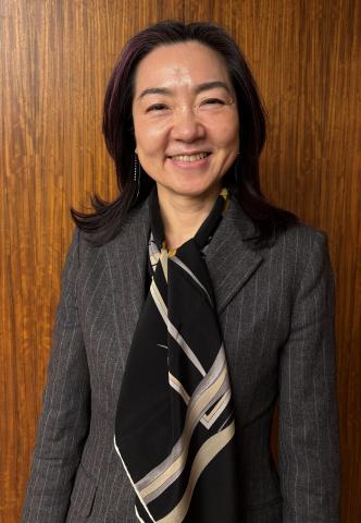 A smiling Japanese woman