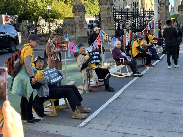 Senior Climate Witness demonstration.