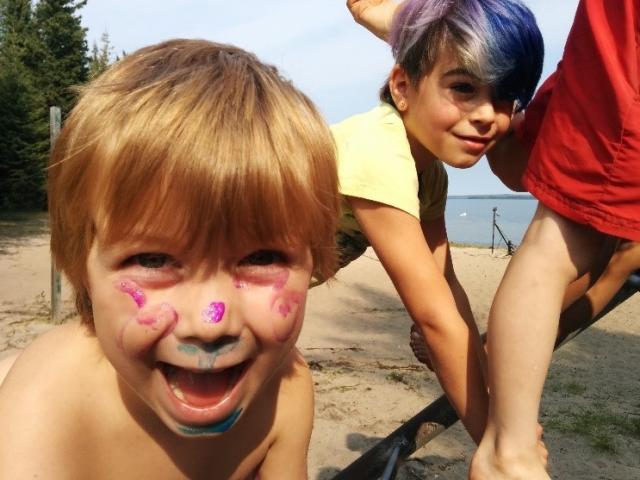 Your generosity brings Noah pure joy at Camp Caterpillar, a camp for LGBTQIA2S+ children, youth, and their siblings. Noah at Camp Caterpillar, SK