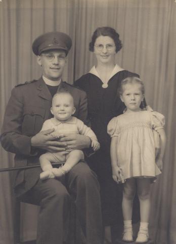Padre William Alfred Seaman and family
