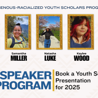 Poster for Indigenous-Racialized Youth Scholars 2025