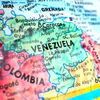 A map of Venezuala